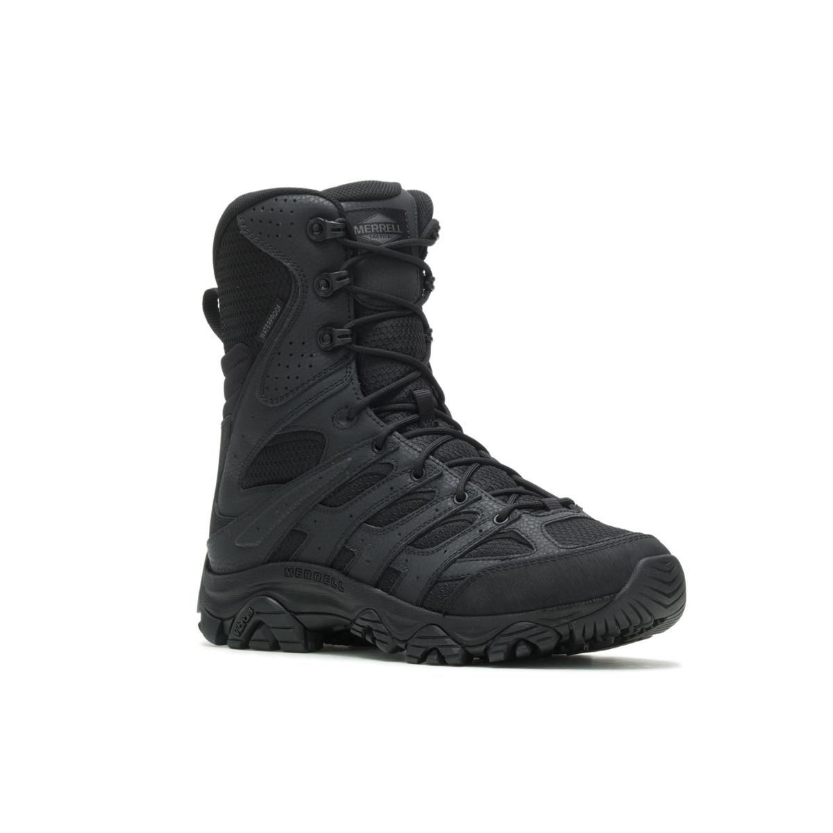 Men Moab 3 8" Tactical Zip Waterproof Wide Width - Boots