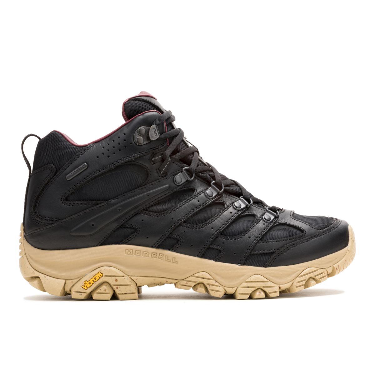Men Moab 3 Luxe Leather Mid Waterproof - Boots