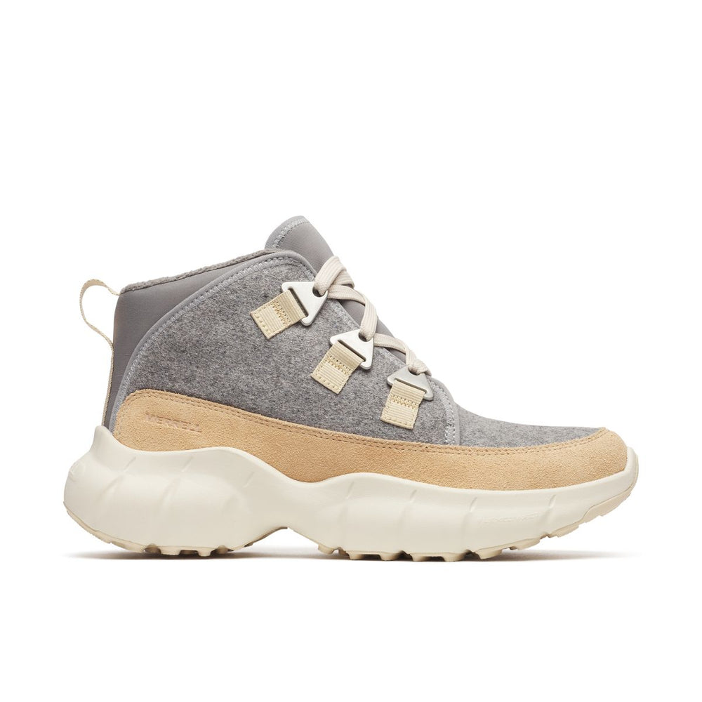 Women Clover Mid Wool Waterproof Casual Boots
