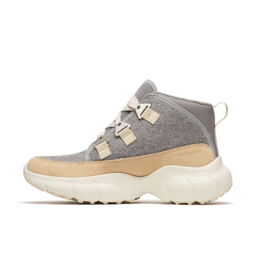 Women Clover Mid Wool Waterproof Casual Boots