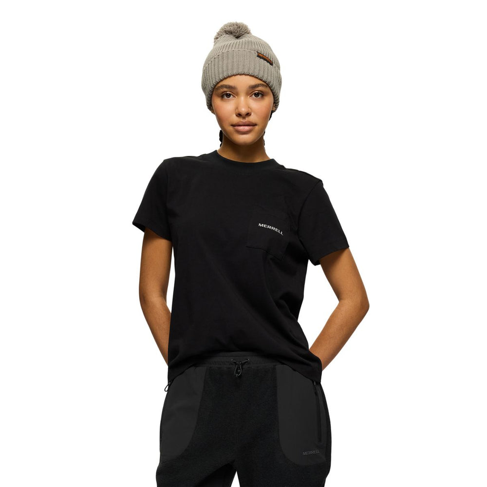 Womens Relaxed Pocket Short Sleeve Tee - Short Sleeves