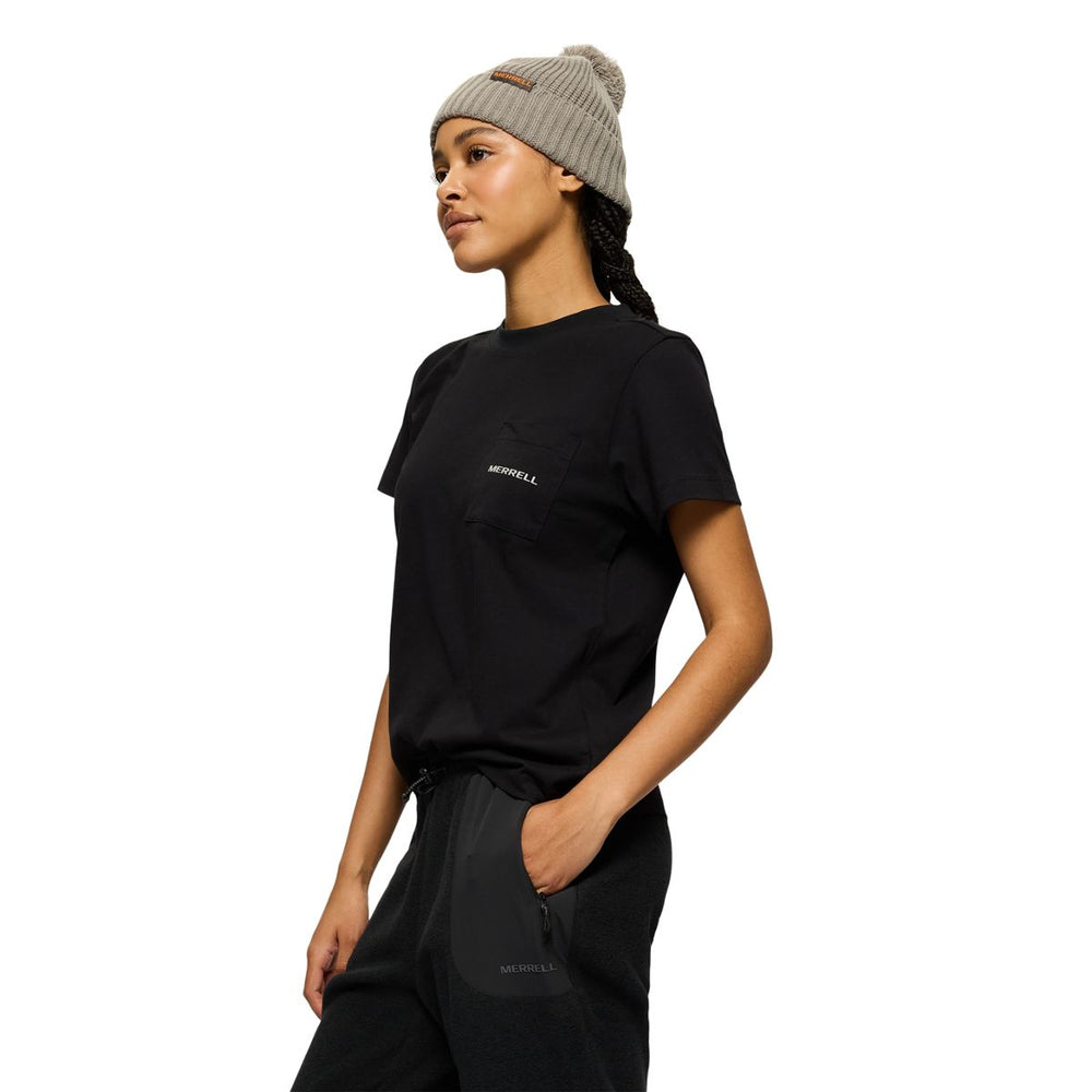 Womens Relaxed Pocket Short Sleeve Tee - Short Sleeves