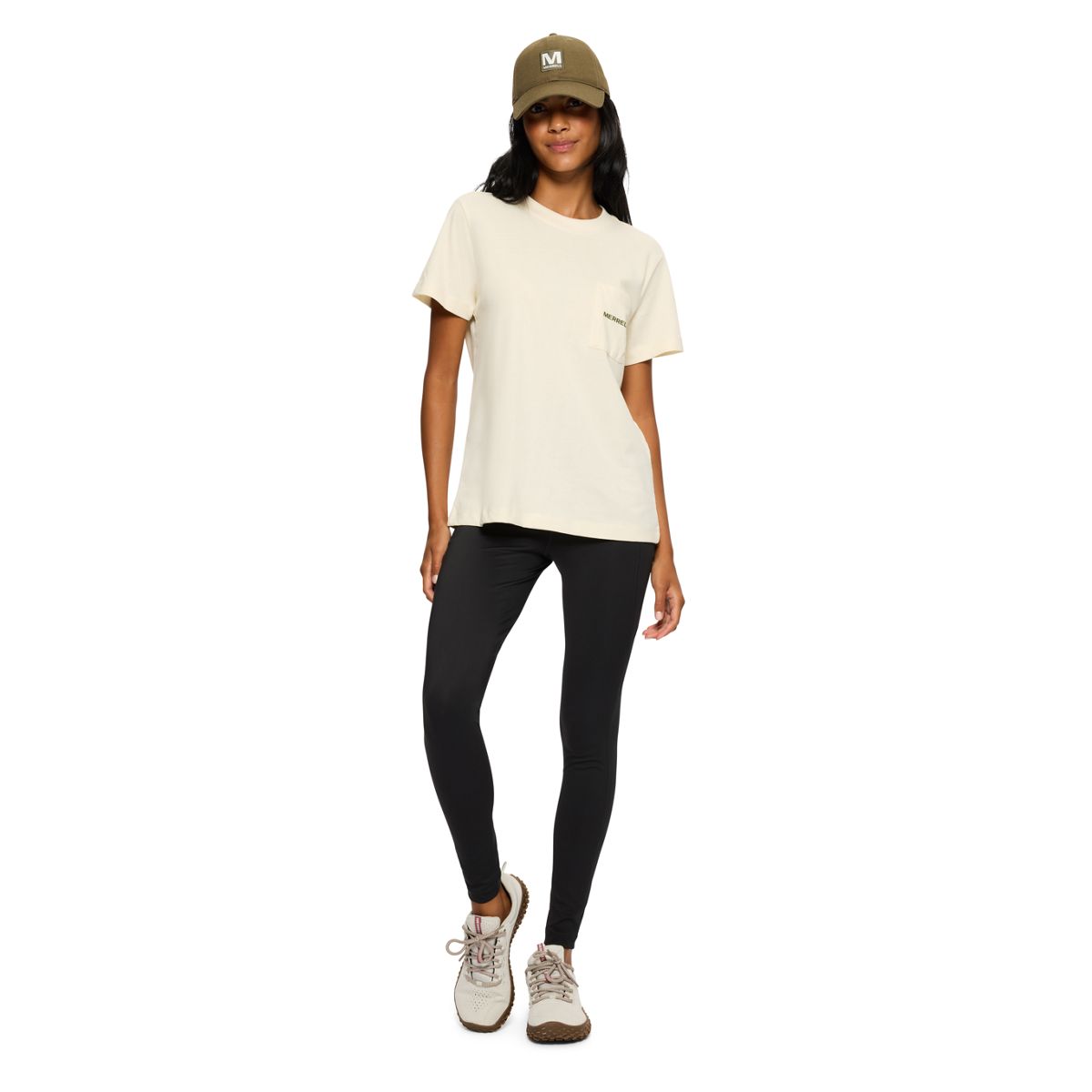 Womens Relaxed Pocket Short Sleeve Tee - Short Sleeves