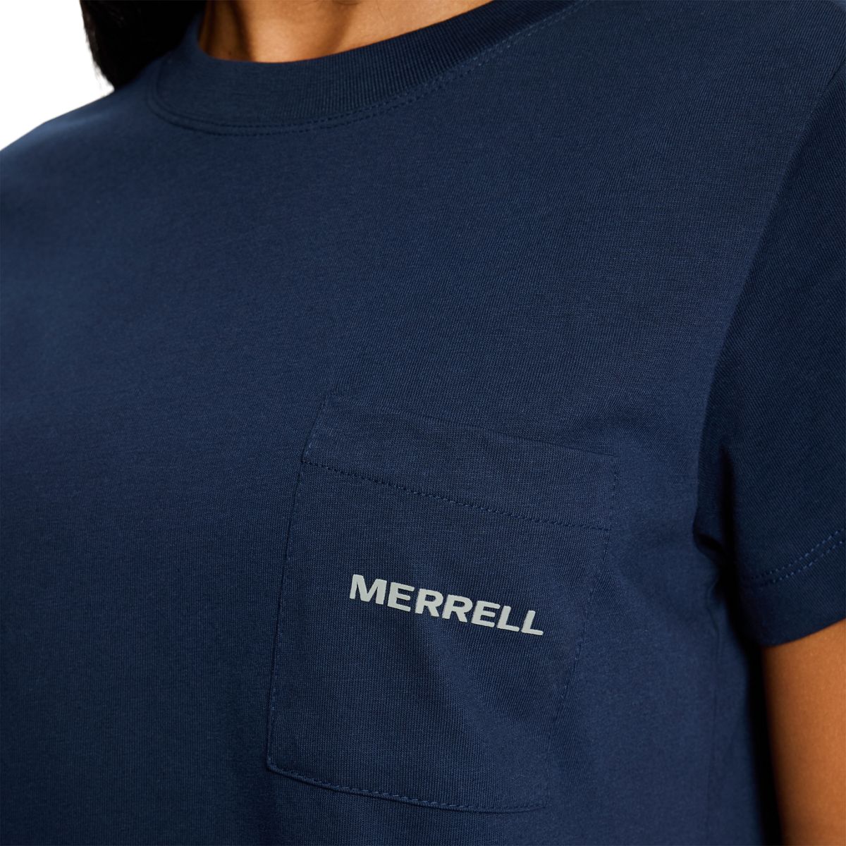 Womens Relaxed Pocket Short Sleeve Tee - Short Sleeves