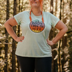 Womens Unlikely Hikers X Merrell Short Sleeve Tee