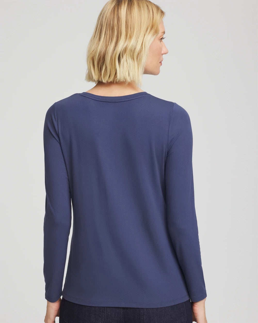 Chico's Touch of Cool™ Layering Tee INDIGO SKY