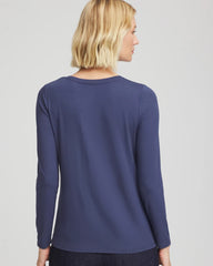 Chico's Touch of Cool™ Layering Tee INDIGO SKY