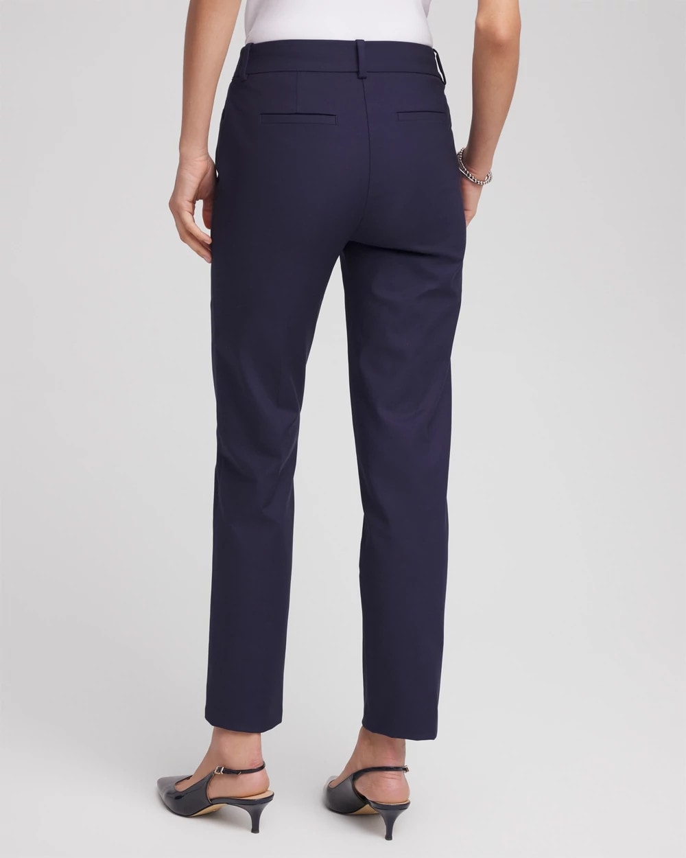 Chico's Emme Slim Ankle Pants PASSPORT BLUE