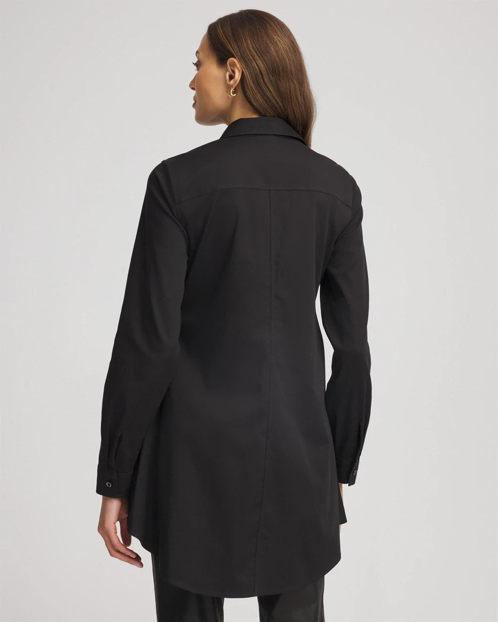 Chico's No Iron™ Pocketed Tunic BLACK