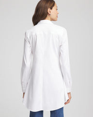 Chico's No Iron™ Pocketed Tunic OPTIC WHITE