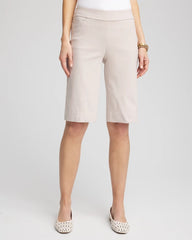 Chico's Brigitte™ Slim Shorts SMOKEY TAUPE