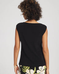 Chico's Travelers™ Asymmetrical Top TRAVELERS BLACK