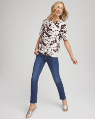 Chico's Touch of Cool™ Pampas Pony Tee ECRU