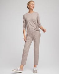 Chico's Zenergy® Cloud Asymmetrical Top ROCKY MOUNTAIN