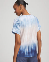 Chico's Zenergy® Slub Short-Sleeve Tee PASSPORT BLUE