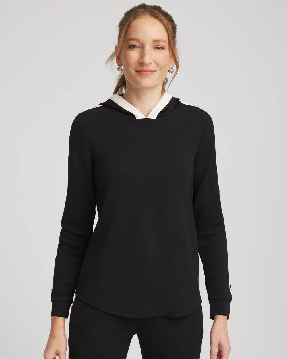Chico's Zenergy® Grommet Top BLACK