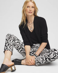 Chico's Ella Long-Sleeve Cardigan BLACK