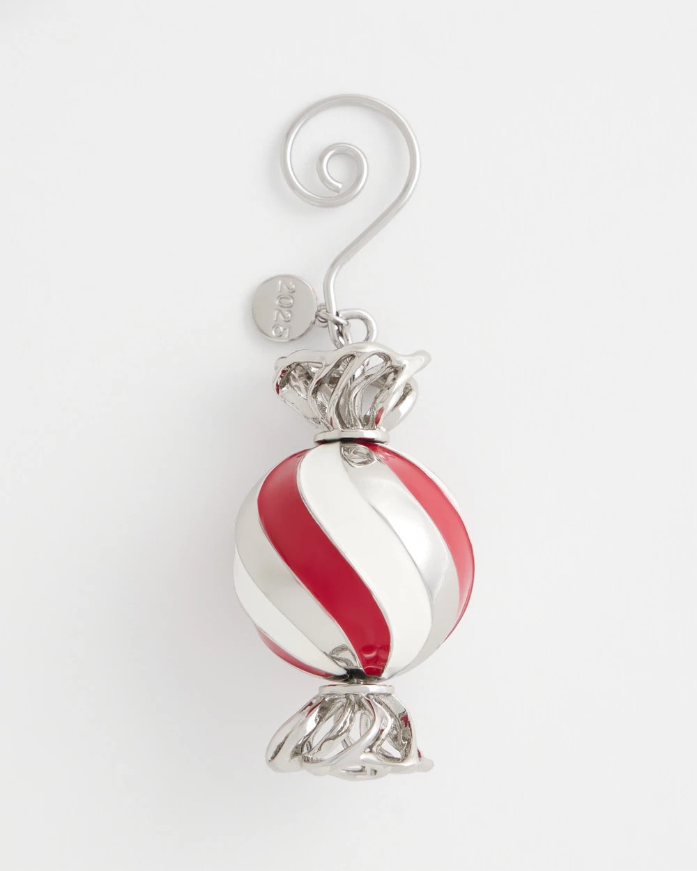 Chico's Chico’s Enamel Candy Ornament SILVER