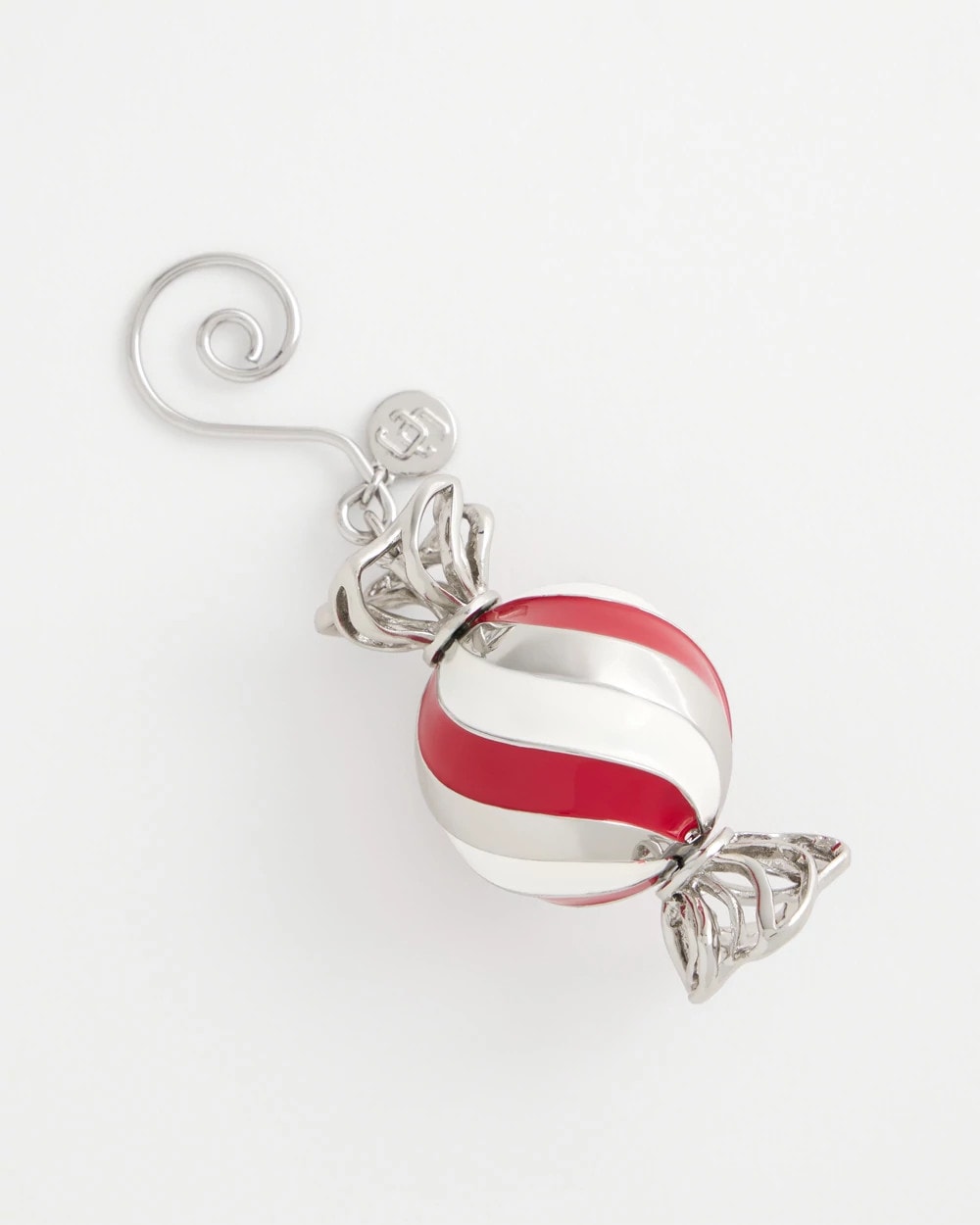Chico's Chico’s Enamel Candy Ornament SILVER