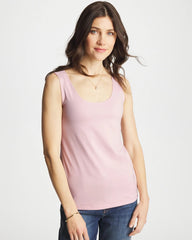 Chico's Microfiber Tank SWEET BLOSSOM