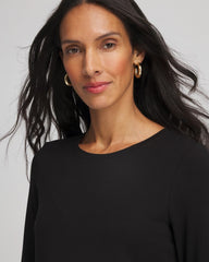 Chico's Touch of Cool™ Layering Tee BLACK