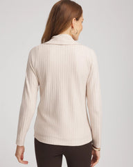 Chico's Cozy Cardigan OATMEAL