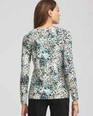 Chico's Touch of Cool™ Layering Tee TEAL SHADOW