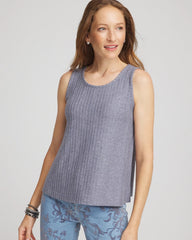 Chico's Cozy Tank PASSPORT BLUE