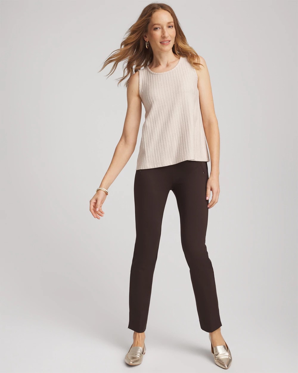 Chico's Cozy Tank OATMEAL