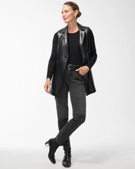 Chico's Pima Layering Tee BLACK
