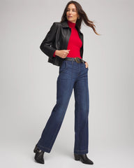 Chico's Touch of Cool™ Mockneck Layering Tee CARMINE RED