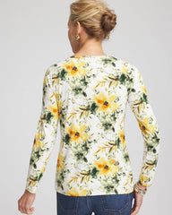 Chico's Garden Touch of Cool™ Layering Tee ECRU