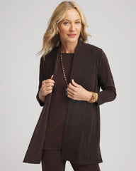 Chico's Travelers™ Classic Side-Slit Tank COCOA BEAN
