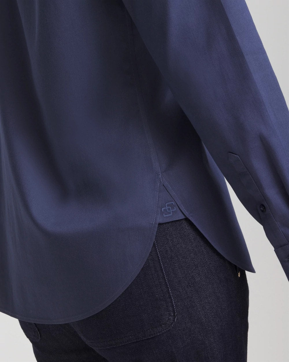 Chico's No Iron™ Stretch Shirt INDIGO SKY