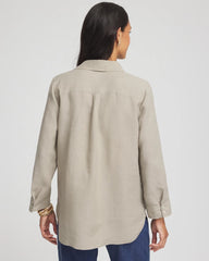 Chico's No Iron™ Linen Shirt WASHED SAGE