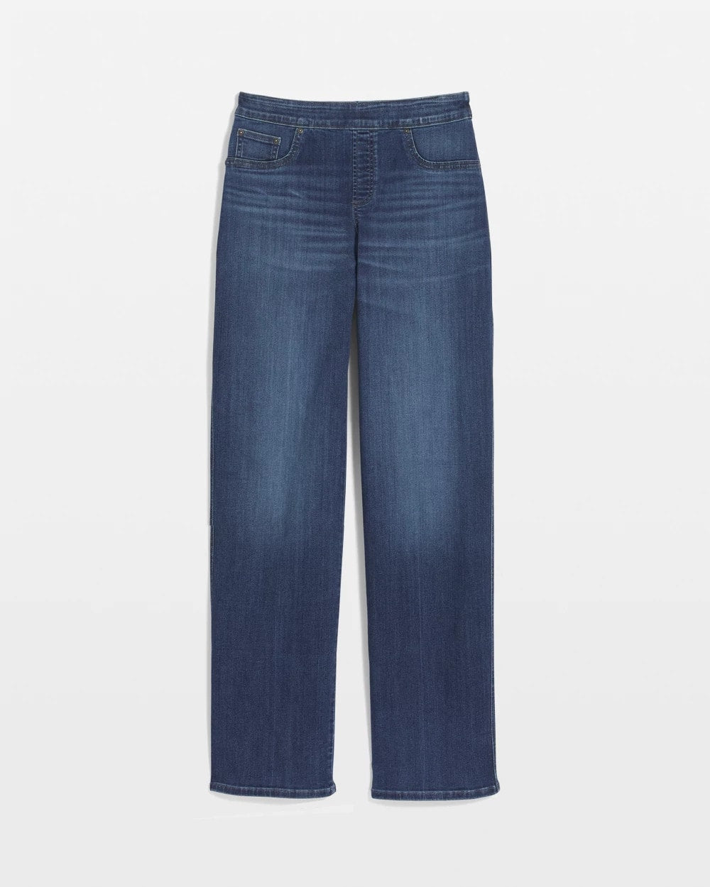Chico's Pull On Wide Jean ALEAH INDIGO