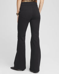 Chico's Pull On Flare Jeggings BLACK
