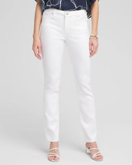 Chico's No Stain Girlfriend Jeans ALABASTER