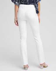Chico's No Stain Girlfriend Jeans ALABASTER