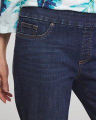 Chico's 17" Pull on Capris LUNABELLE INDIGO
