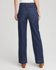 Chico's High-Rise Straight Fit Jeans BISCAYNE INDIGO