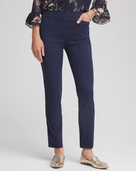 Chico's Brigitte™ Slim Pull-On Ankle Pants PASSPORT BLUE