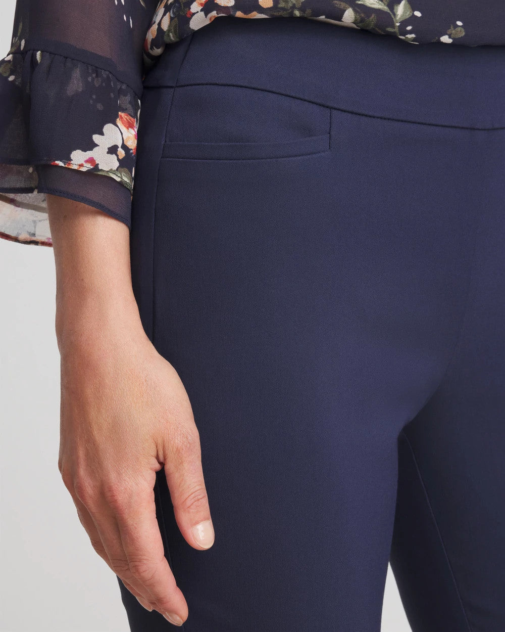 Chico's Brigitte™ Slim Pull-On Ankle Pants PASSPORT BLUE