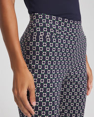 Chico's Brigitte™ Chain Connection Slim Ankle Pants PASSPORT BLUE