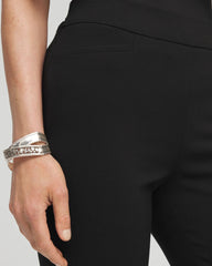 Chico's Brigitte™ Slim Pull-On Ankle Pants BLACK