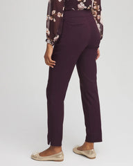 Chico's Brigitte™ Slim Pull-On Ankle Pants NIGHT BLOOM