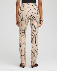 Chico's Brigitte™ Golden Leaf Slim Full-Length Pants CHAMPAGNE FIZZ