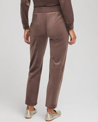 Chico's Zenergy® Velour Tapered Ankle Pants WALNUT