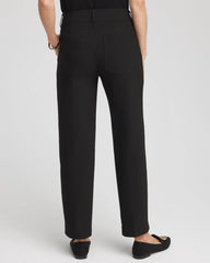 Chico's Bi-Stretch Straight Ankle Pants BLACK