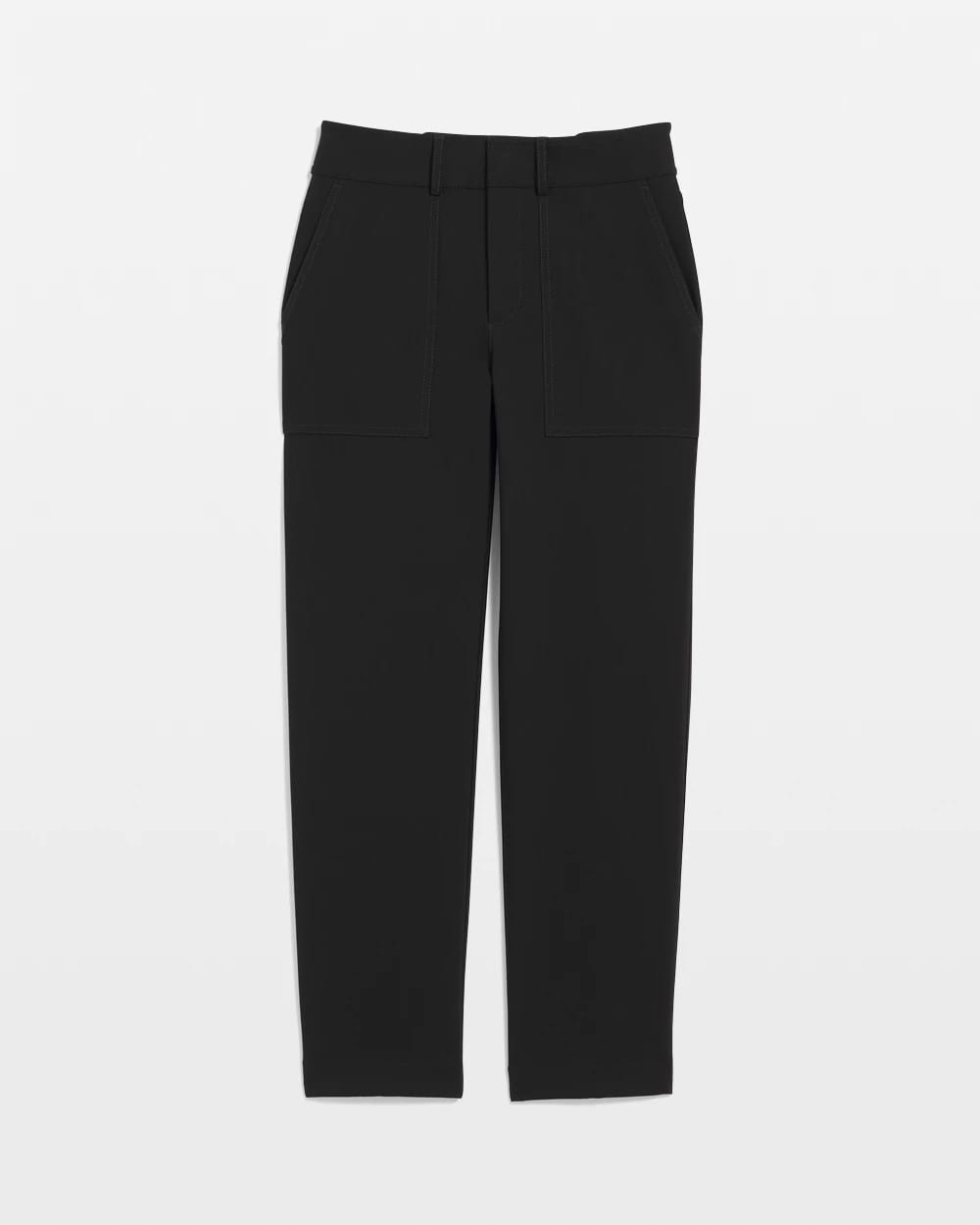 Chico's Bi-Stretch Straight Ankle Pants BLACK